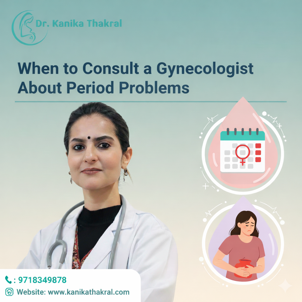 When to Consult a Gynecologist About Period Problems | Dr. Kanika Thakral