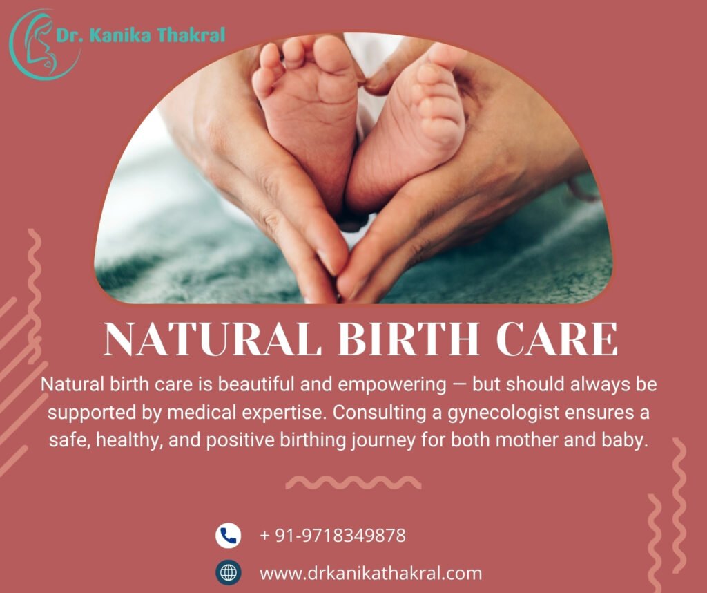 Natural birth care by the Best Gynecologist in Gaur City & Noida Extension. Expert normal delivery support from trusted obstetricians