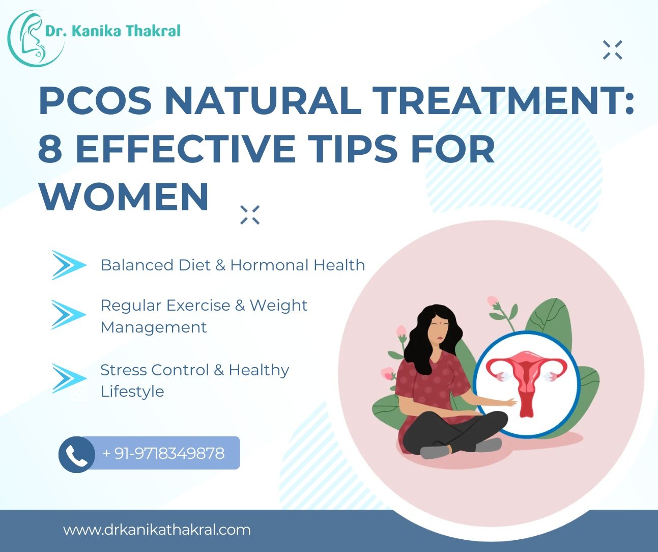 PCOS Natural Treatment: 8Tips for Women | Dr. Kanika Thakral