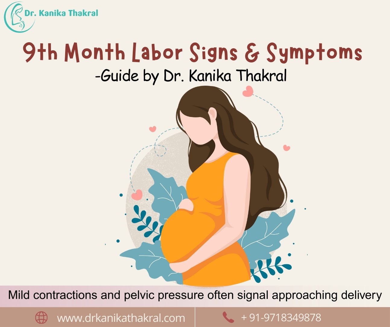 9th Month Labor Signs & Symptoms ||Dr. Kanika Thakral