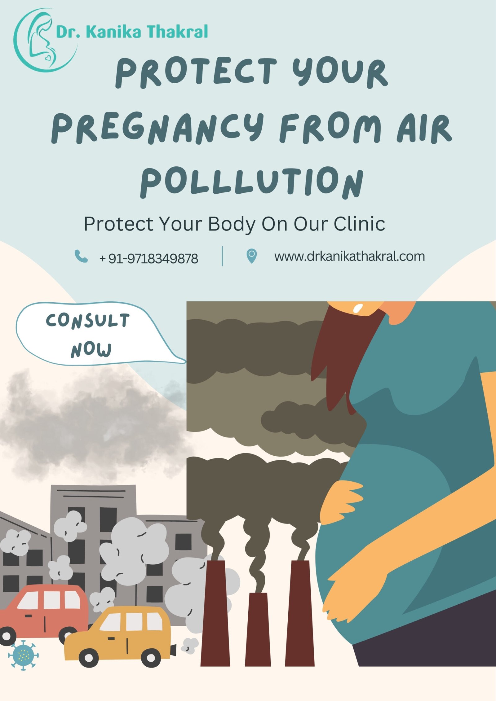 Protect Your Pregnancy from Air Pollution Tips | Dr. Kanika Thakral
