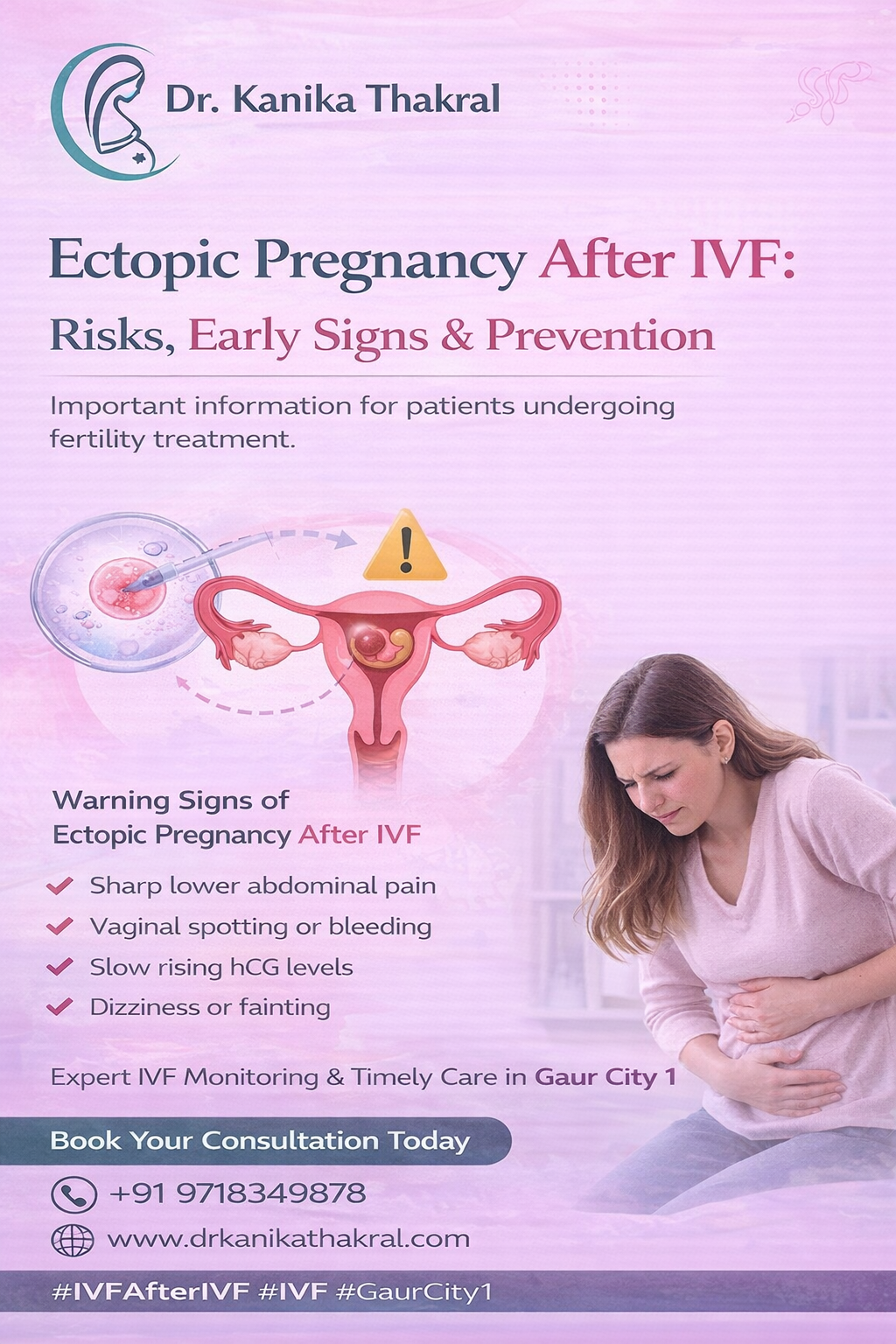 Ectopic Pregnancy After IVF in Gaur City