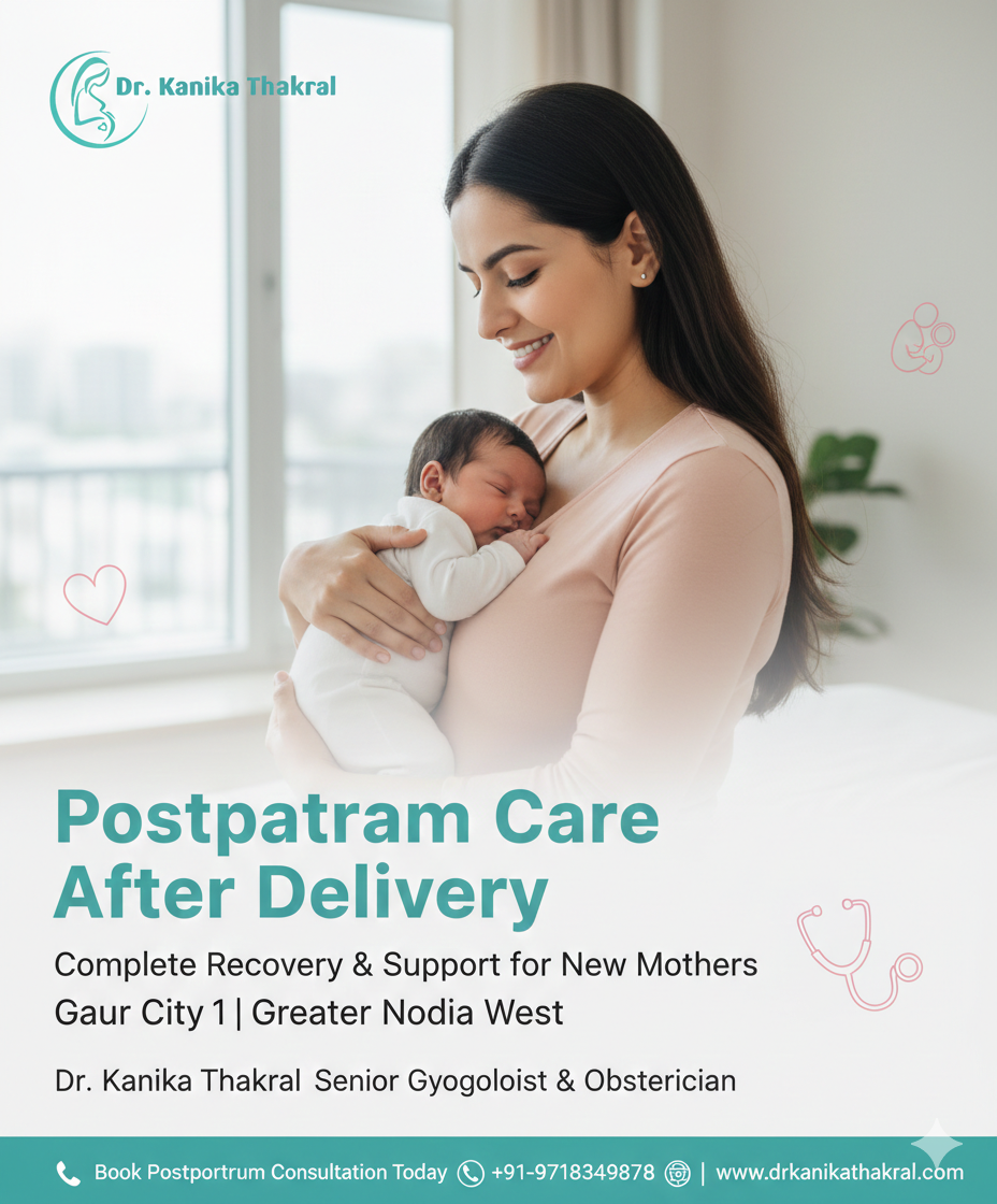 Postpartum Care After Delivery in Gaur City 1