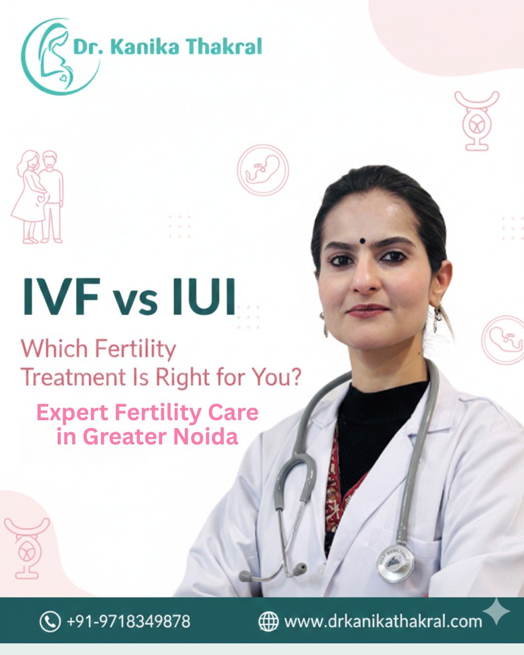 IVF vs IUI in Gaur City
