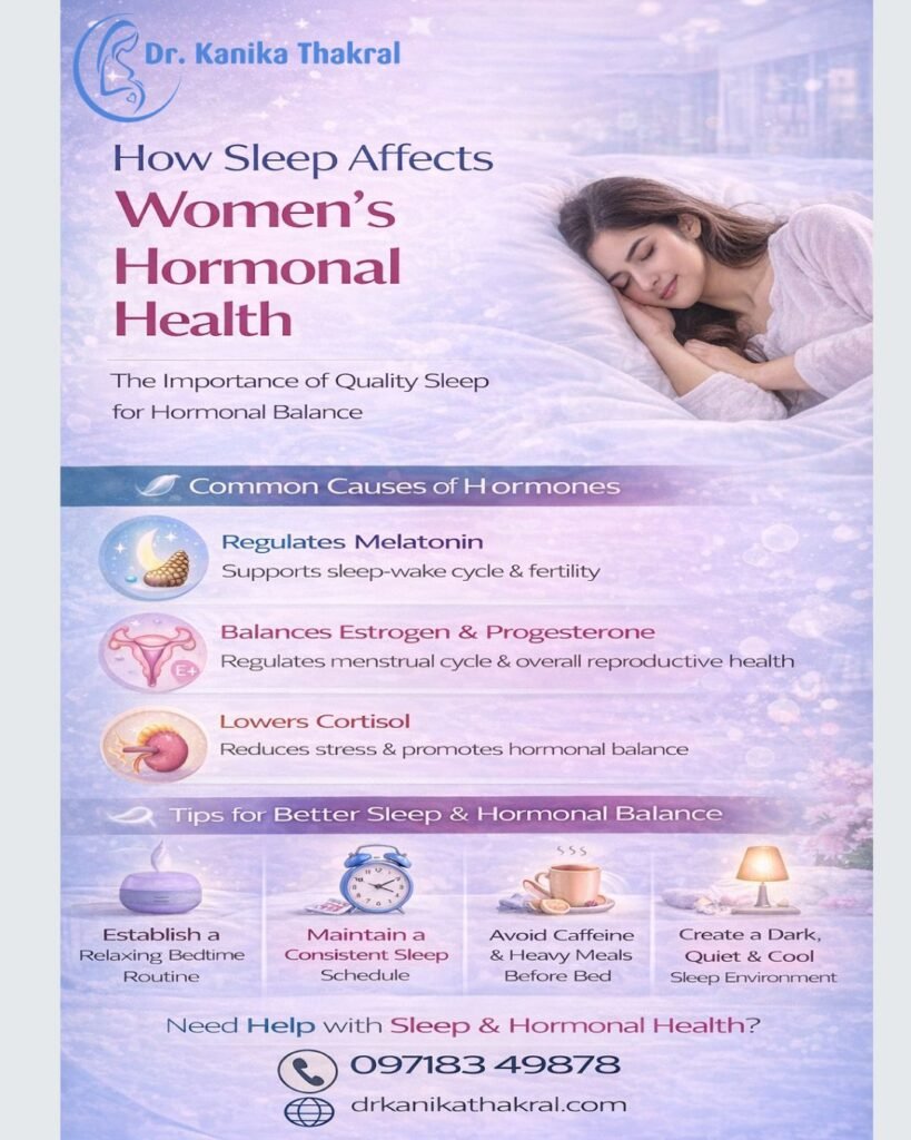 sleep and hormones women