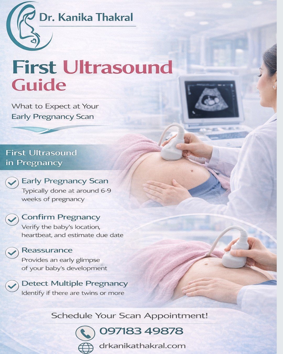 First Ultrasound Pregnancy: When to Get Scan