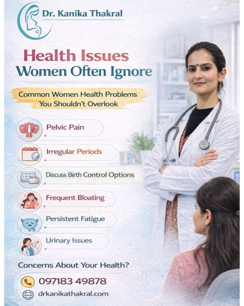 common women health problems