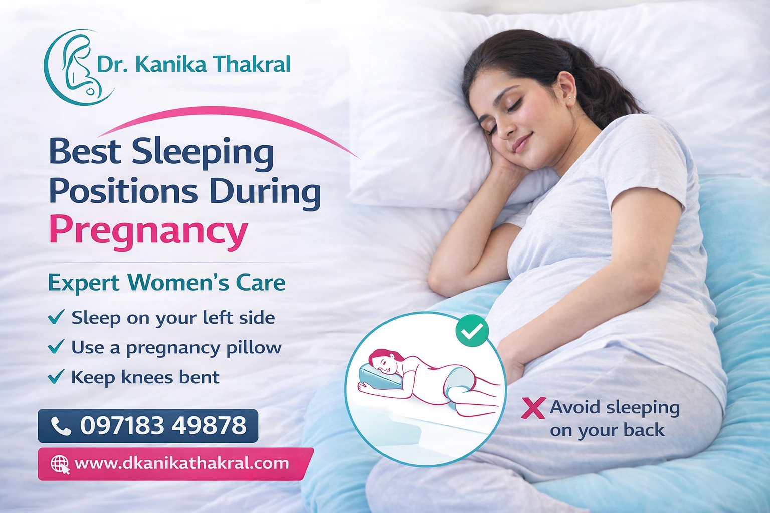 Best Sleeping positions During Pregnancy