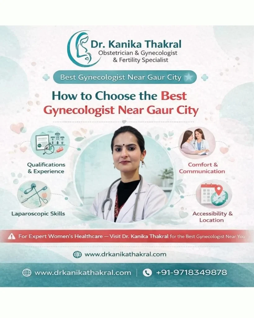 How to Choose the Best Gynecologist Near Gaur City