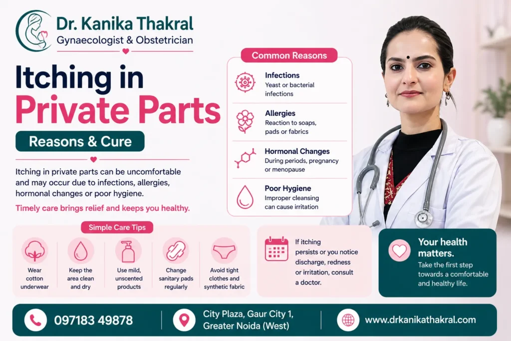 Itching in Private Parts