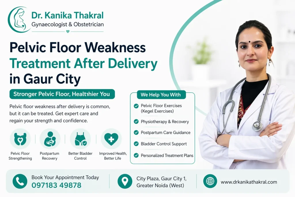 Pelvic Floor Weakness Treatment After Delivery