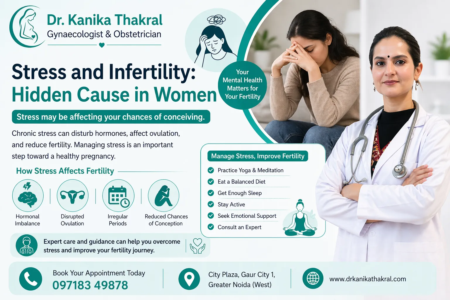 Stress and Infertility Hidden Cause in Women