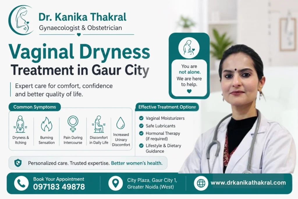 Vaginal Dryness Treatment in Gaur City