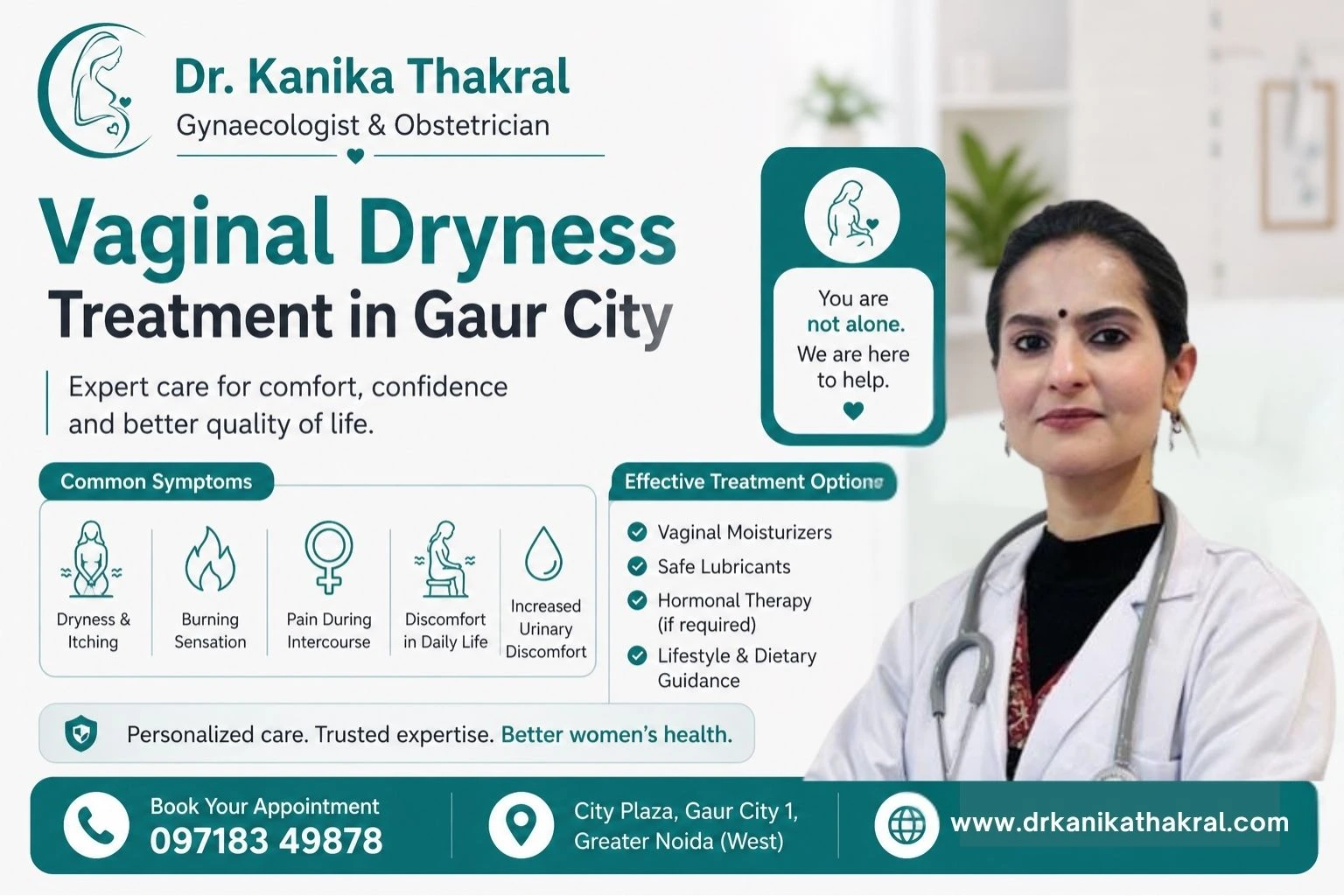 Vaginal Dryness Treatment in Gaur City
