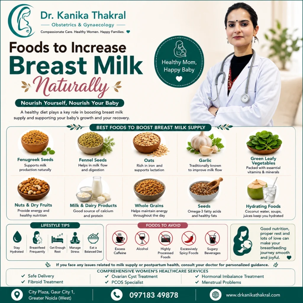 Foods to Increase Breast Milk Naturally