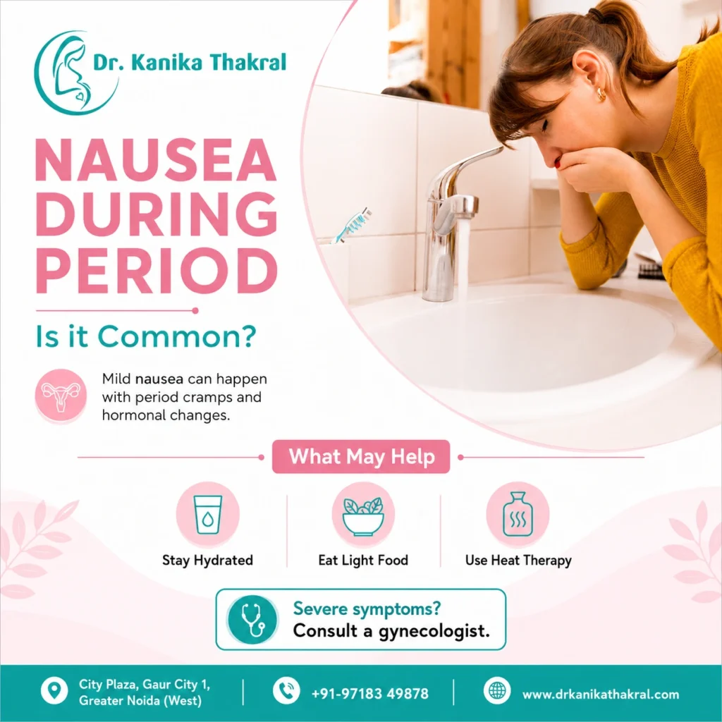 Nausea During Period