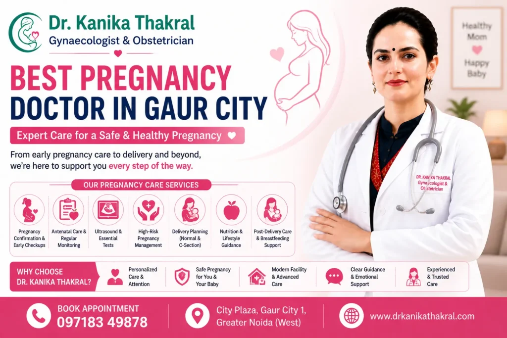 Best Pregnancy Doctor in Gaur City