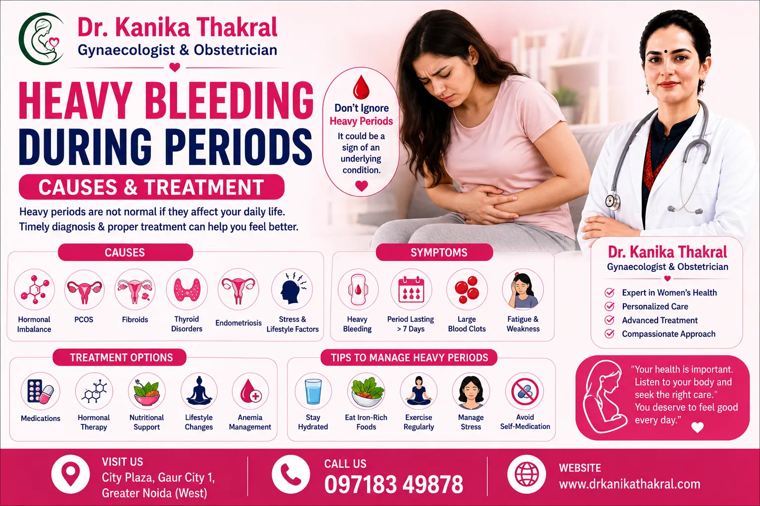 Heavy Bleeding During Periods