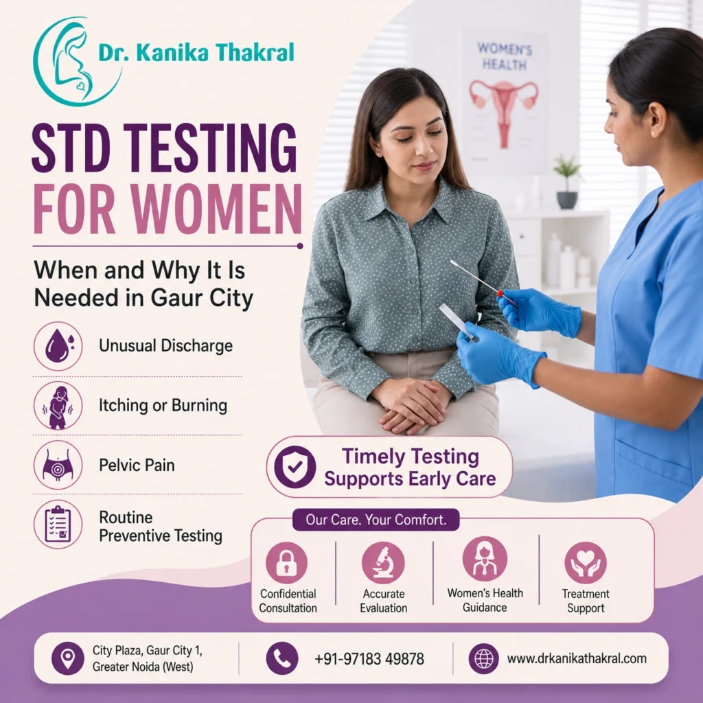 STD Testing for Women