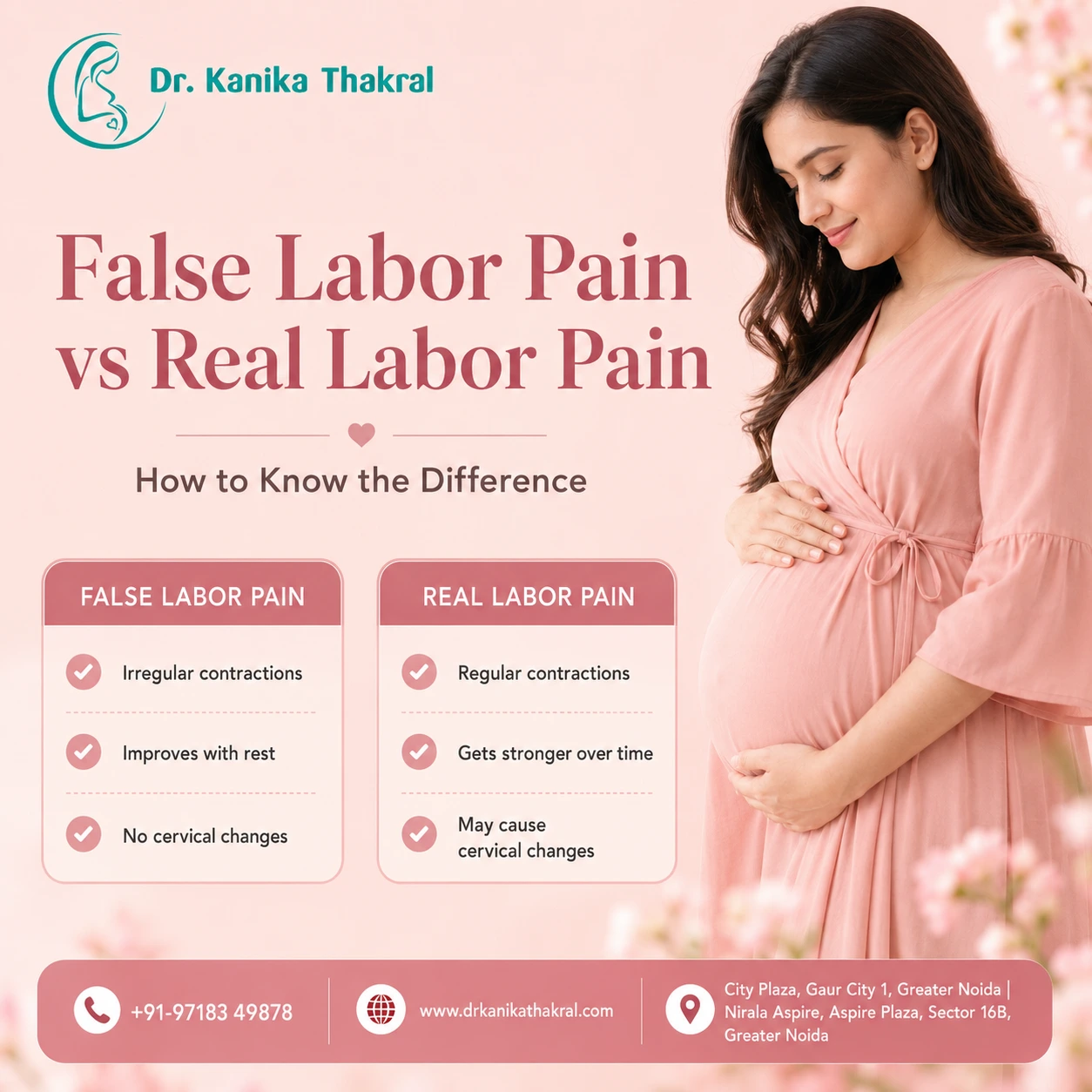 False Labor Pain vs Real Labor Pain