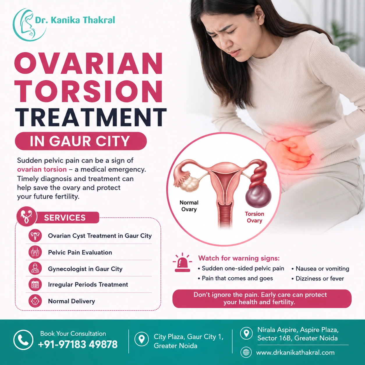 Ovarian Torsion Treatment