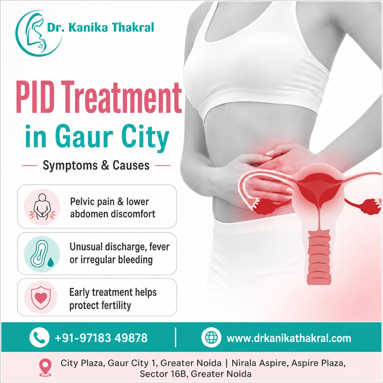 PID Treatment in Gaur City