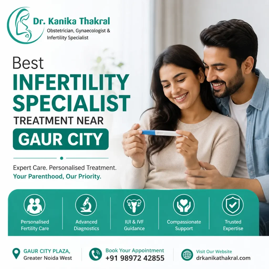 Best Infertility Specialist Treatment Near Gaur City