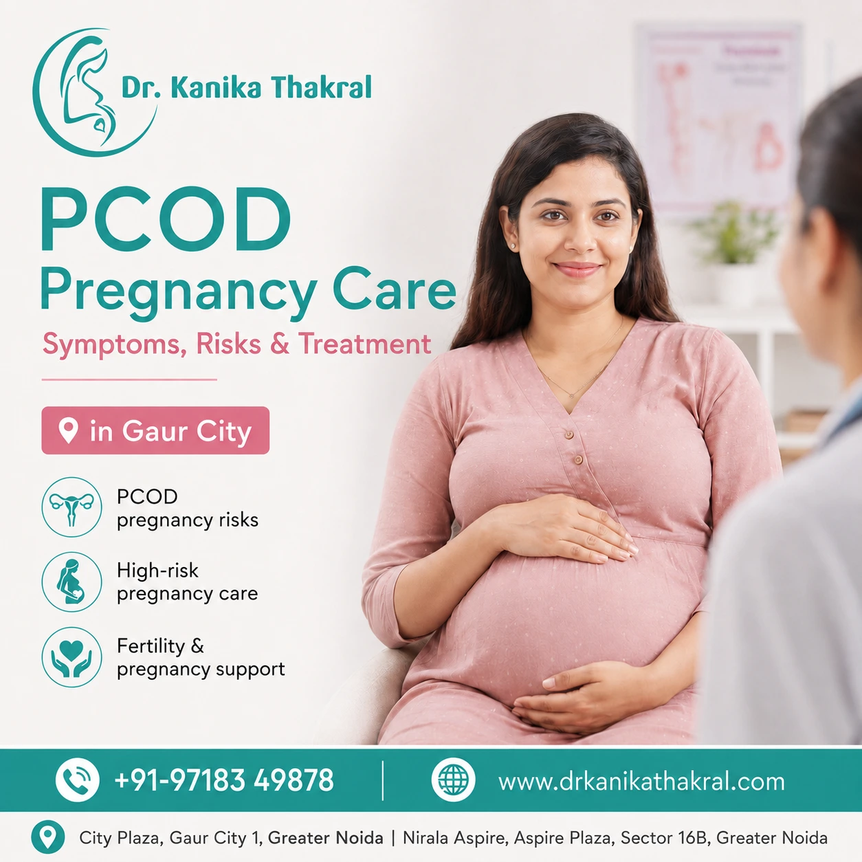 PCOD Pregnancy Care in Gaur City