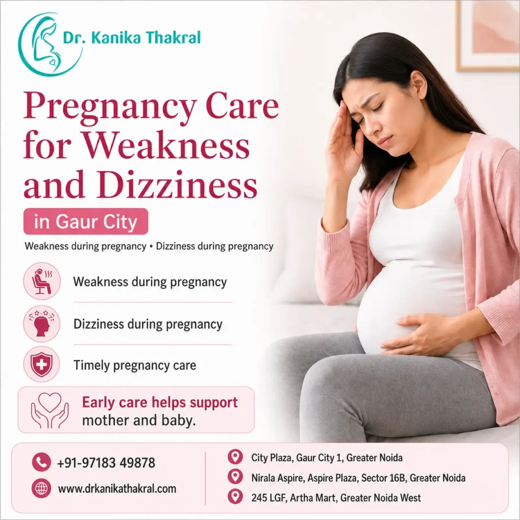Pregnancy Care for Weakness and Dizziness